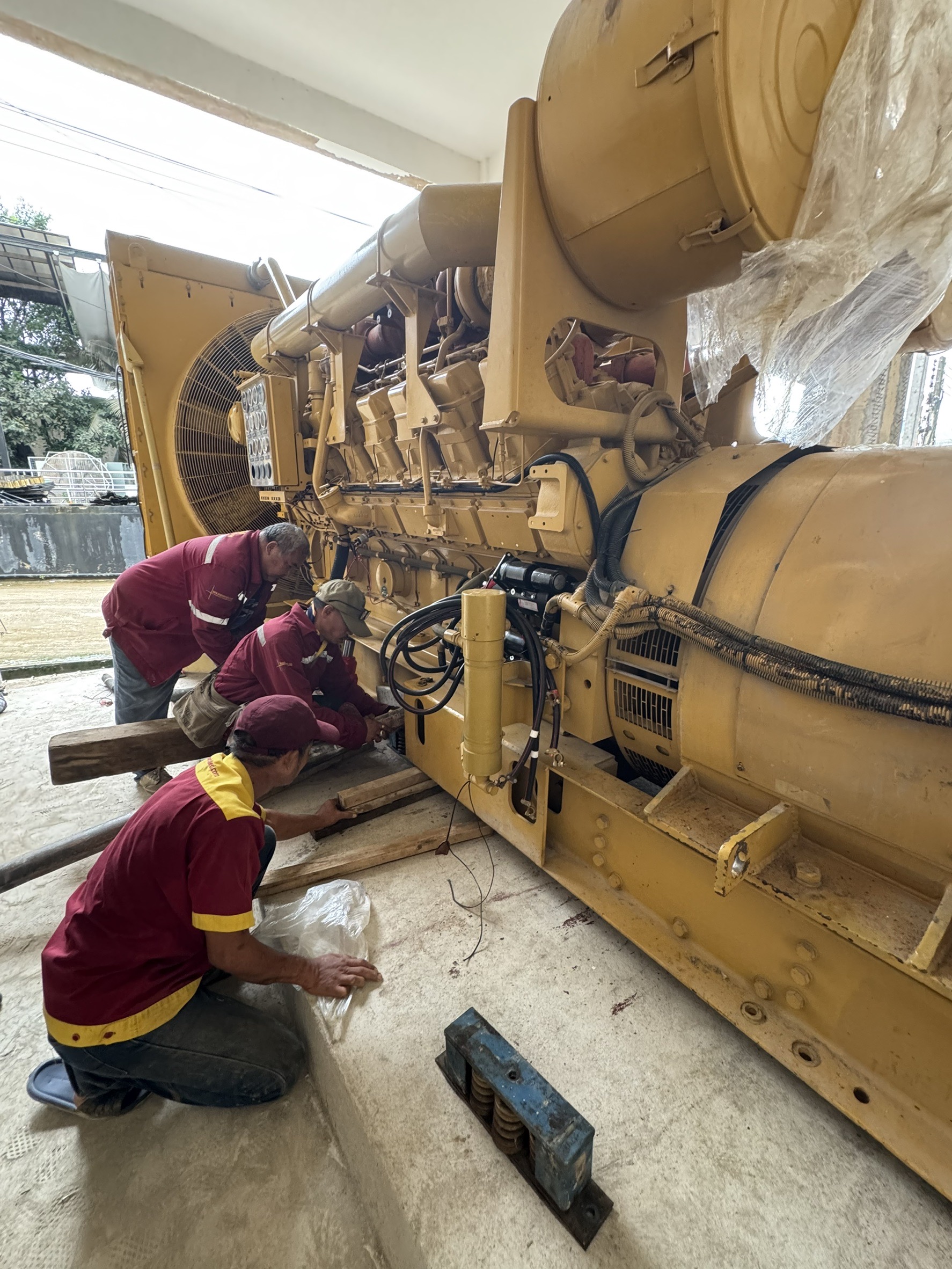 การติดตั้งเครื่องกำเนิดไฟฟ้า Generator